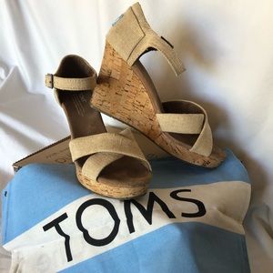 TOMS Sierra Strappy Wedge Sandal